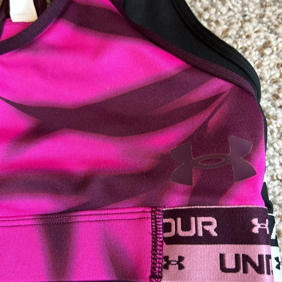 Girls Under Armour (YMD) sports bra set of 2 - Picture 9 of 10